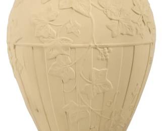 Rare Large Vintage 12" Wedgwood Caneware Vase