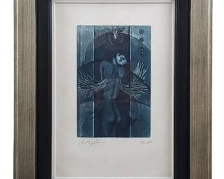Dominic Pangborn Wings LE Etching AP 