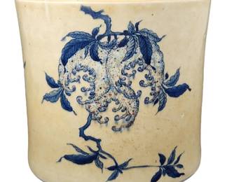 Chinese Blue and White Ceramic Planter Pot