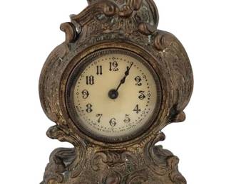 Antique Art Nouveau New Haven Desk Clock

