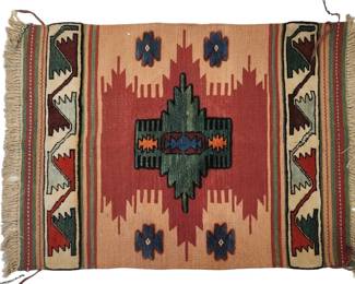 Hand-Woven Dimensional Tapestry Rug