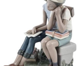Lladro 1984 School Chums Black Legacy #5237