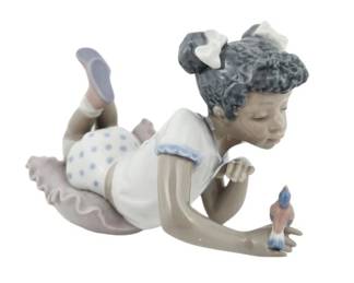 Lladro Black Legacy 1990 Sing With Me #5837