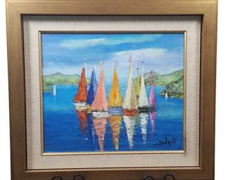 DUAIV 2014 LE Embellished Giclee on Canvas