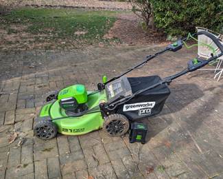 Greenworks Battery Powered Lawmmower