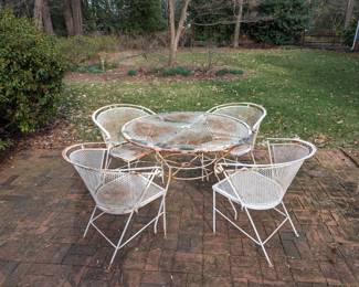 Wrought Iron Patio Set