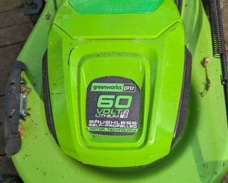 Greenworks Battery Powered Lawn Mower