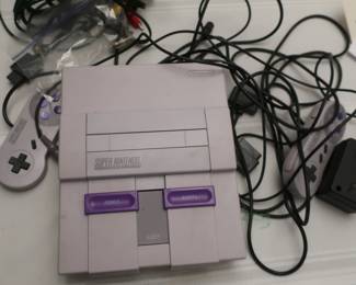 super nintendo console