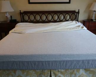 king  sleep  number  bed with  king  headboard