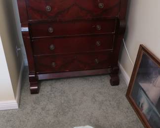 antique  empire   chest