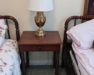 lamp  and  lamp  table