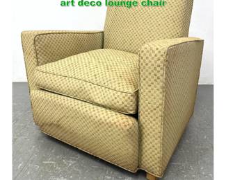 Lot 1617 The Company of Master Craftsman art deco lounge chair
