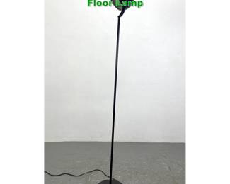 Lot 1224 Robert Sonneman Style Black Ball Floor Lamp