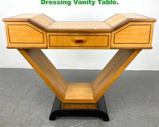Lot 1289 JohnsonHandley Art Deco Dressing Vanity Table. 