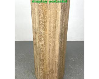 Lot 1168 Faux Travertine Laminate display pedestal