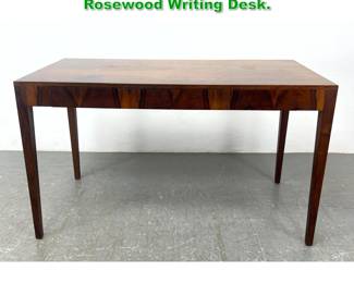 Lot 1199 RIIS ANTONSEN Danish Modern Rosewood Writing Desk. 
