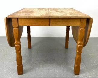 Lot 1511 Danish oak Drop Side dining table