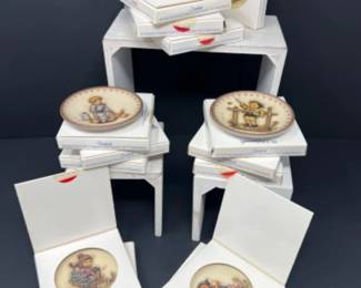 (14) Vintage 1990s Mini Hummel Plates - 3.25"D - Click to See All