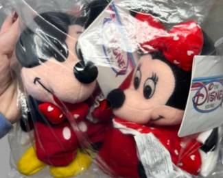 DISNEY 70TH Anniversary MICKEY Bean Bag Plush Set & More!