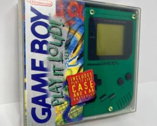 Retro Nintendo Game Boy Original Green Play it Loud