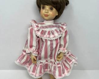 Anri Sarah King Wood Carved Doll - Made in Italy