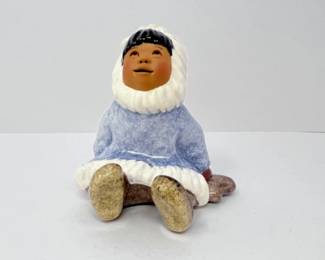 C Alan Johnson 'Joey' Alaskan Eskimo Figurine