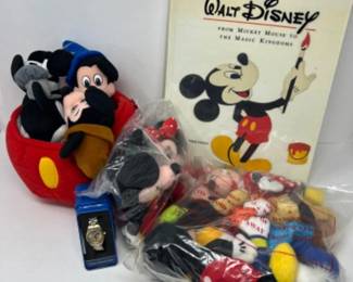DISNEY 70TH Anniversary MICKEY Bean Bag Plush Set & More!