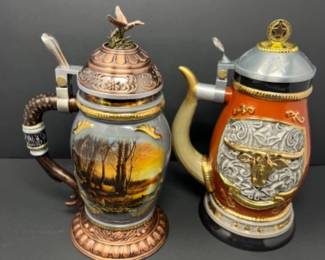 Terry Redlin Simple Pleasures & Texas Pride Steins