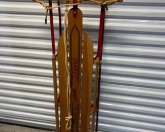 Vintage Yankee Clipper Flexible Flyer Model No 14 Sled