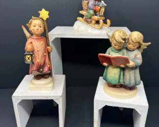Christmas Themed Goebel Hummel Figurines - TMK-6