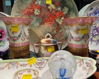 Rare Antique Porcelain China pieces