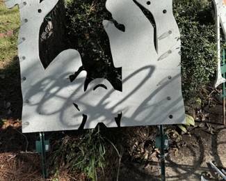 Manger Christmas Yard Art