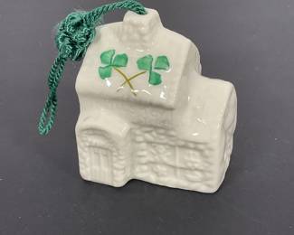 Belleek Porcelain "Oneals Toy Shop" Ornament/Bell