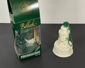 Belleek Porcelain Lighthouse Bell / Ornament