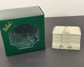 Belleek Porcelain Bell Ornament