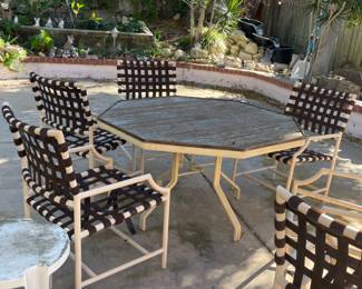 vintg patio set
