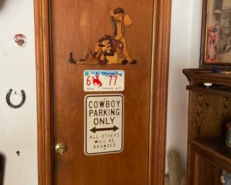 Tons of vintage signs