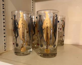 Mid Century Glassware