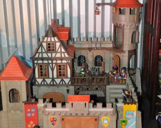 Fantastic Playmobil System 3450 Medieval Knights Castle, 99% Complete, with Instructions ($175)