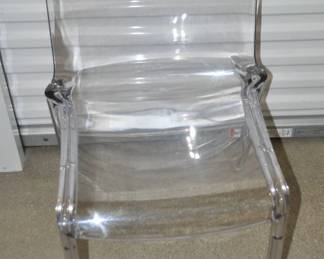 Another View of our Fantastic Clear "Ghost" Chair, $115