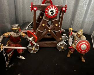 Papo Battering Ram ($10) Shown with Papo Action Figure ($6 ea)