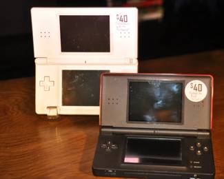 Another Great Gaming Gift!  Two Nintendo DS Lite Gaming Consoles Available with cords and Stylus Pen Sold Separately ($50 each)