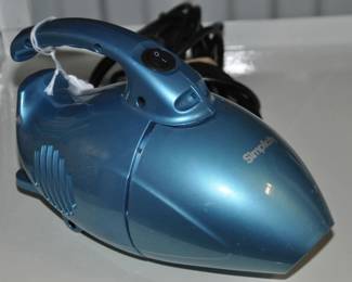 Simplicity Micro Bag-less Handheld Vacuum, ($10)