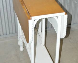 View of the Bar Harbor Drop Leaf Table Closed, 11.5"