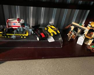 Lego Spider-Man Doc Ox Fusion Truck Only ($15), Lego Creator 4096 Micro Wheel($14), Lego Juniors 4860 Doc Ox Cafe Attack, 2 Cars Only($12) & Lego7571 Prince of Persia The Fight for the Dagger 99% Complete ($30)