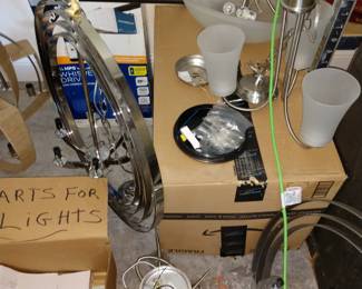 More new light fixtures 