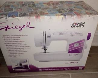 New sewing machine