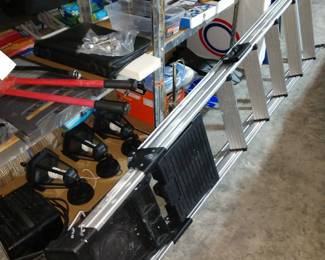 Tools, ladders, new lights and more