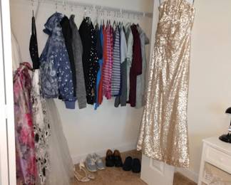 Women's clothing including new year eve dresses! 