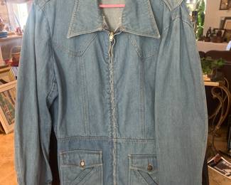 Vintage Brittania Sportswear denim jacket Size  XL